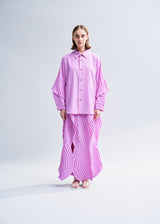 RESONANT PLEATS Shirt Black