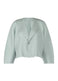 LINEN LIKE PLEATS Cardigan Light Blue