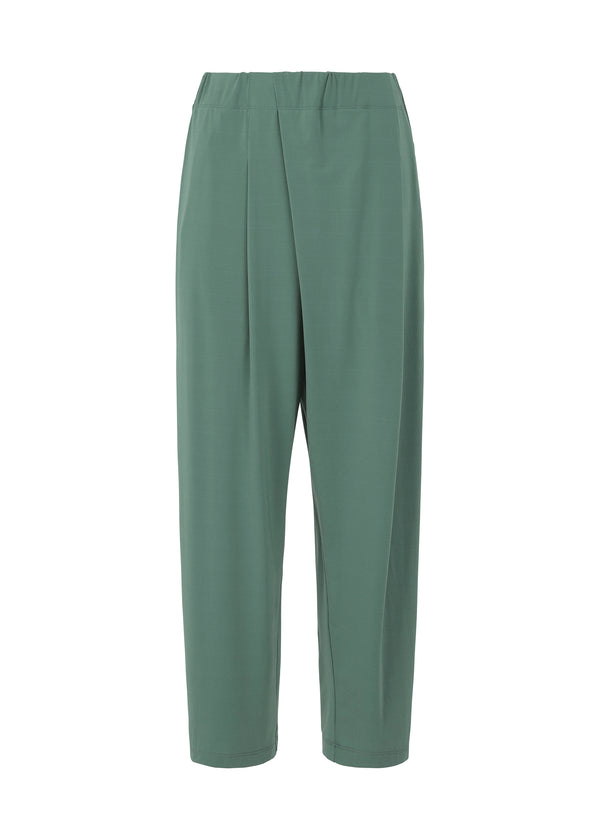 DRAPE JERSEY-36 Trousers Blue Green