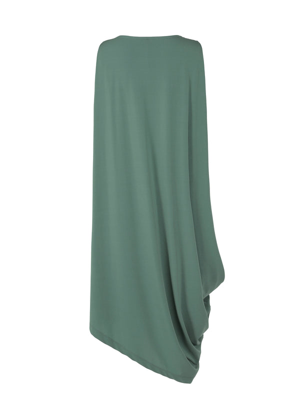 DRAPE JERSEY-36 Dress Blue Green