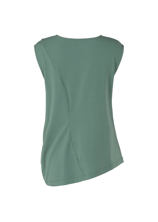 DRAPE JERSEY-36 Top Blue Green