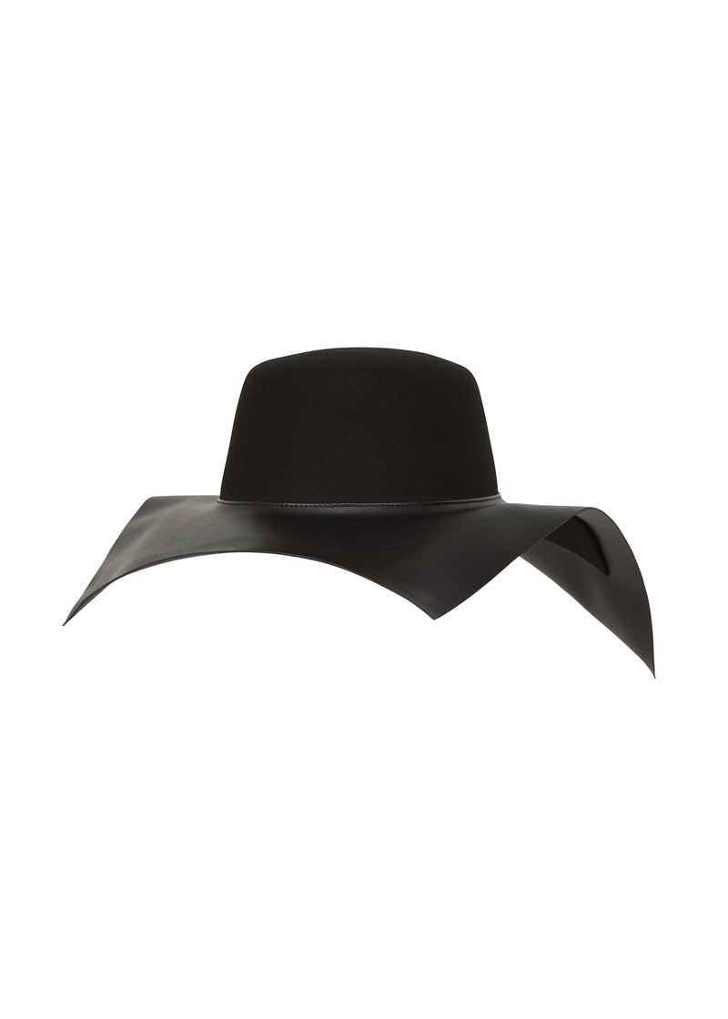 SQUARE HAT Hat Black