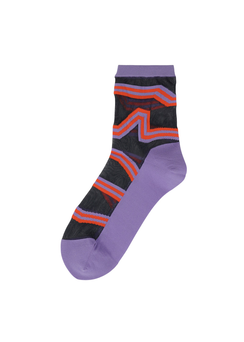 STRIPE SOCKS Socks Purple