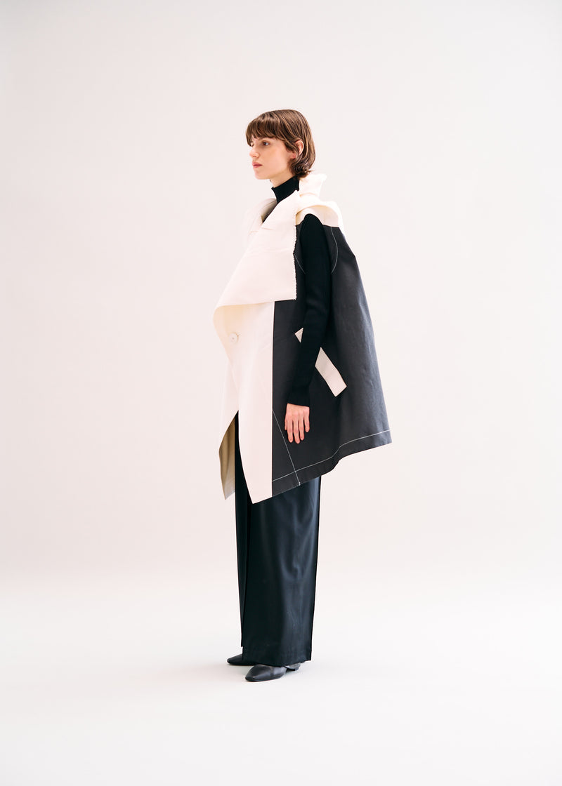 SQUARE ONE Coat Off White