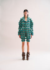 RHYTHM CHECK Jacket Green-Hued