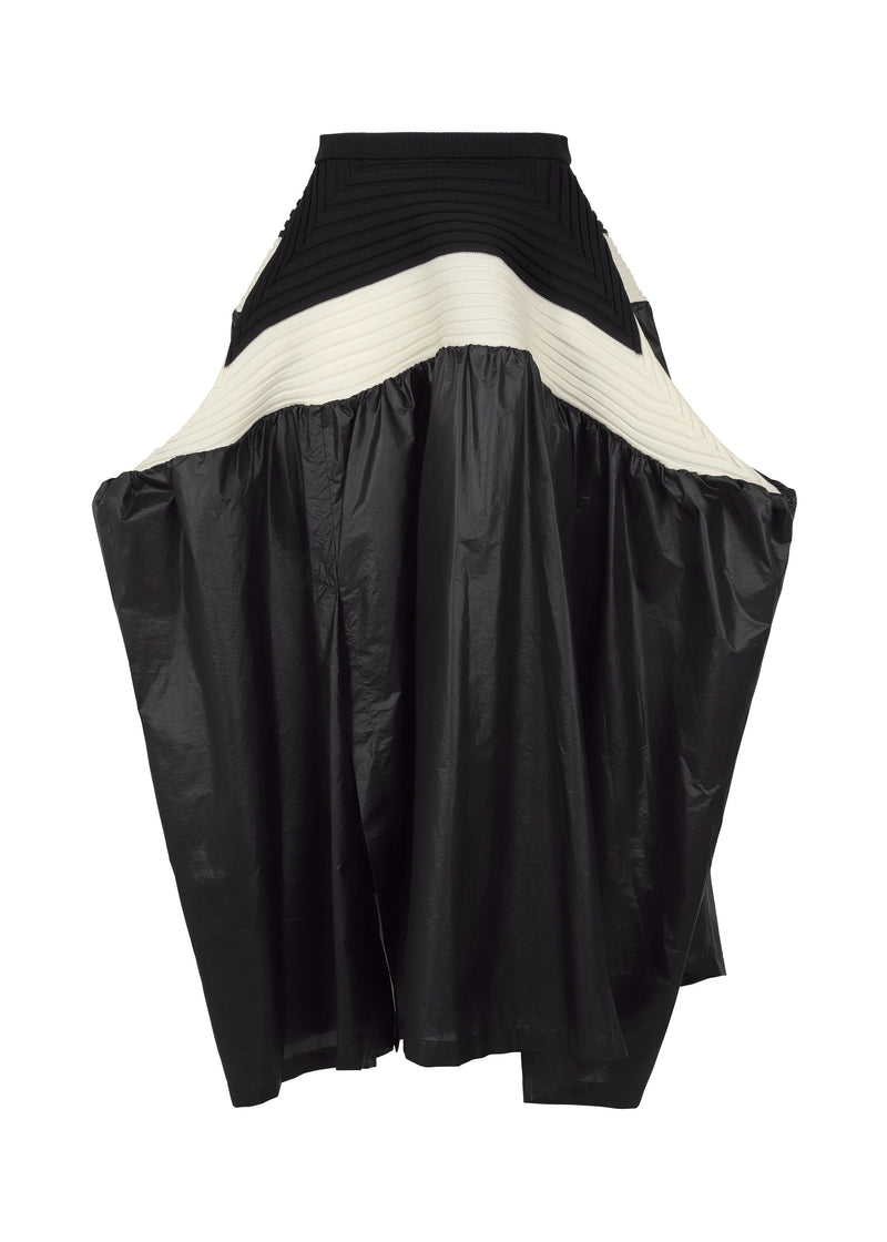 SQUARE SCHEME-2 Skirt Black