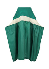 SQUARE SCHEME-2 Skirt Green