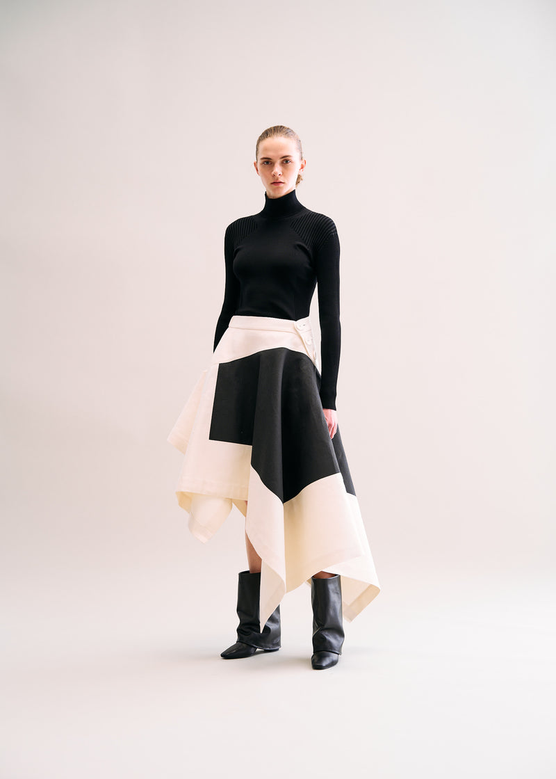 SQUARE ONE Skirt Off White