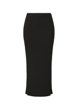 POLYGON PLEATS Skirt Black