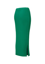 POLYGON PLEATS Skirt Green