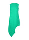 CURVED PLEATS PB Dress Green