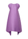 GLEAM PLEATS Dress Purple