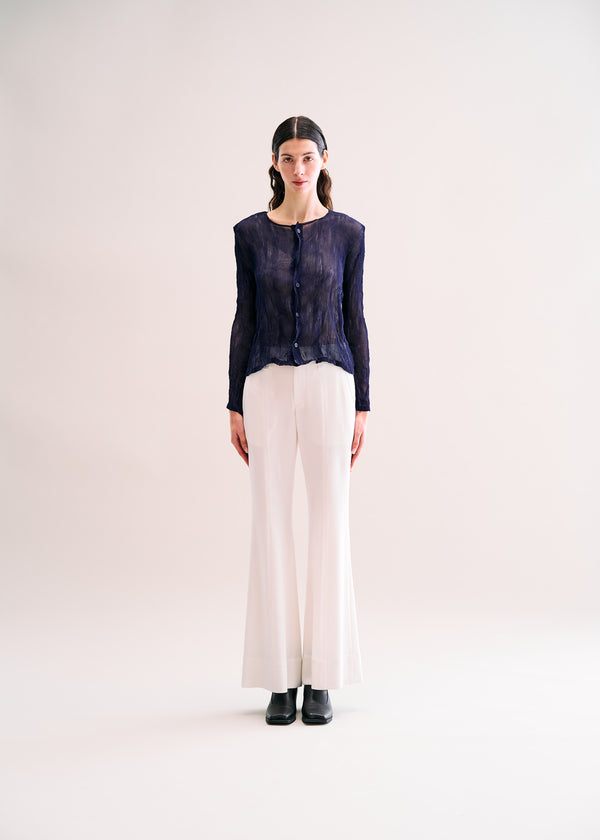 CHIFFON TWIST 1 Shirt Navy