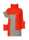 RECTILINEAR Top Grey x Red
