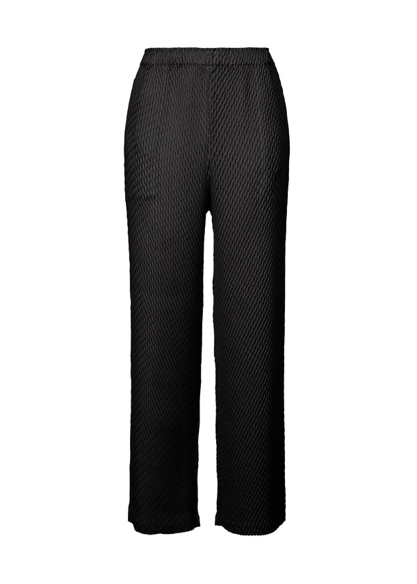 SLEEK PLEATS Trousers Black