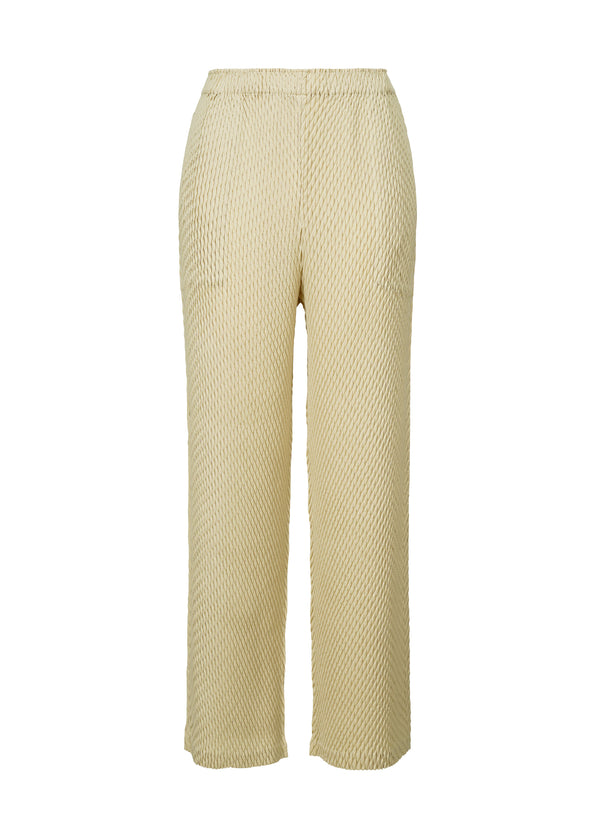 SLEEK PLEATS Trousers Cream