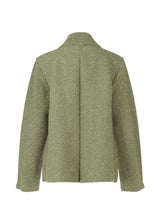 WARM PLEATS Jacket Khaki-Hued