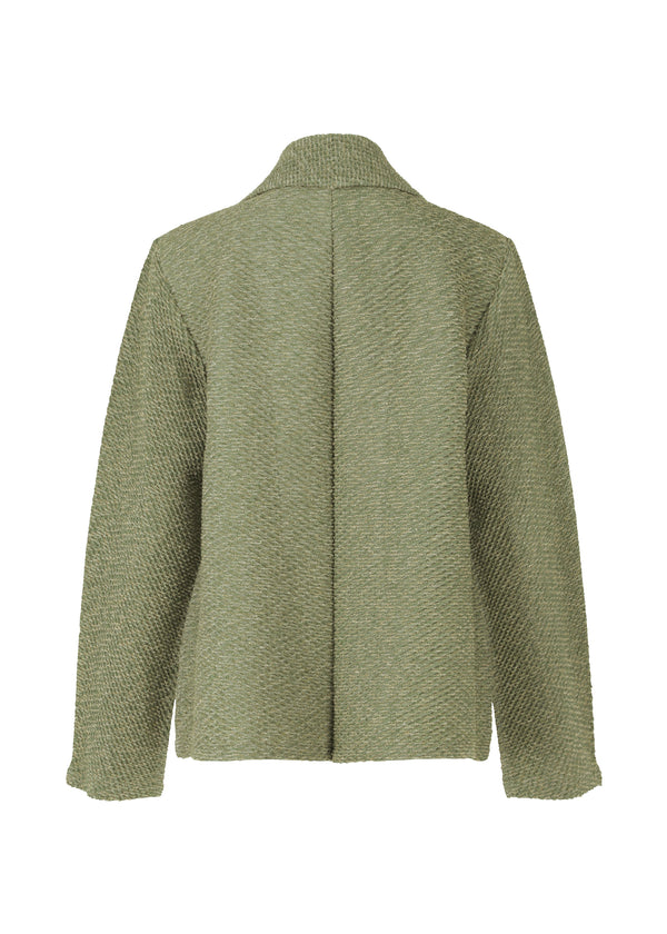 WARM PLEATS Jacket Khaki-Hued