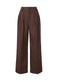 ENCLOTHE WASHI AND WOOL Trousers Boneset Bordeaux