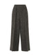 WARM PLEATS Trousers Black-Hued