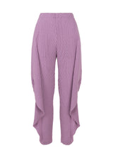 ORBICULAR PLEATS Trousers Bellflower Purple