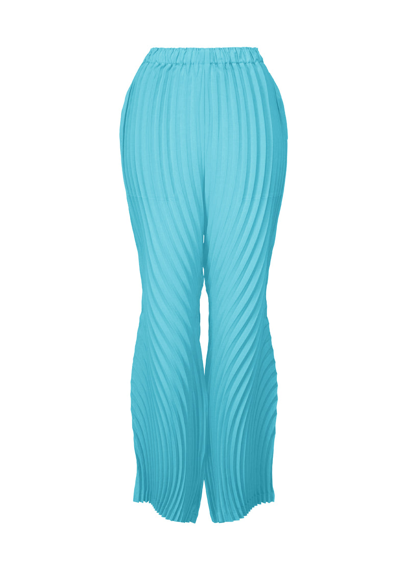 WRAPPED PLEATS Trousers Sky Blue