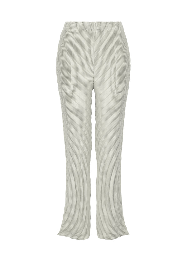 NUANCE PLEATS SOLID Trousers Dew Grey