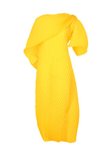 WRAPPED PLEATS Dress Patrinia Yellow