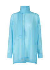 SHEER WOOL Shirt Sky Blue