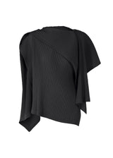 VIGOR PLEATS SOLID Shirt Black