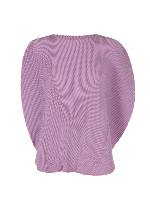 ORBICULAR PLEATS Shirt Bellflower Purple