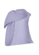 WRAPPED PLEATS Shirt Asagao Purple