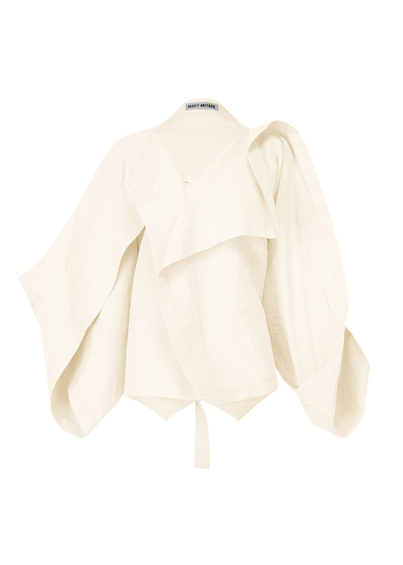 ENCLOTHE Cardigan Frost White