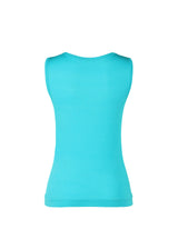 SILK JERSEY Top Sky Blue