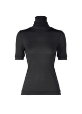 SILK JERSEY Top Black