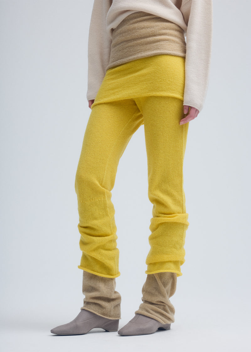 INTERPLAY Trousers Yellow-Hued