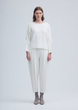 CAMPAGNE Trousers Frost White