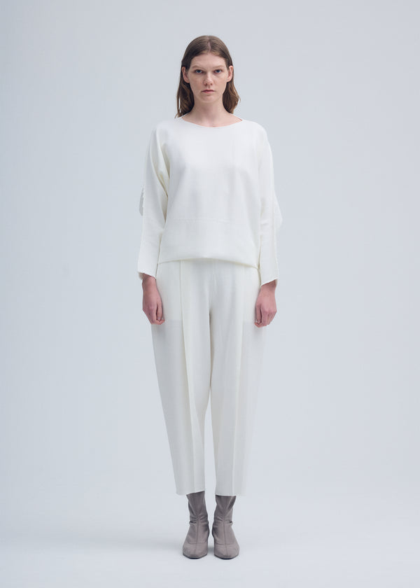 CAMPAGNE Trousers Frost White