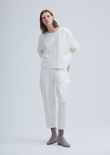 CAMPAGNE Trousers Frost White