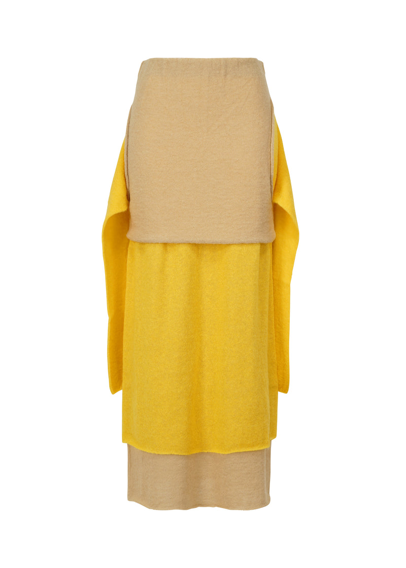 INTERPLAY Skirt Yellow-Hued