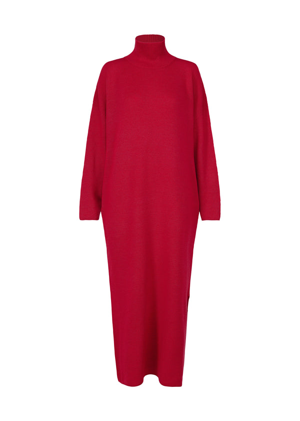 STRETCHY WOOL Dress Nadeshiko Red