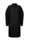 CIRCLE KNIT Dress Black-Hued