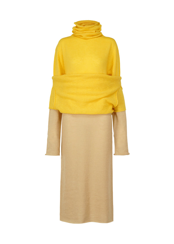 INTERPLAY Dress Yellow-Hued