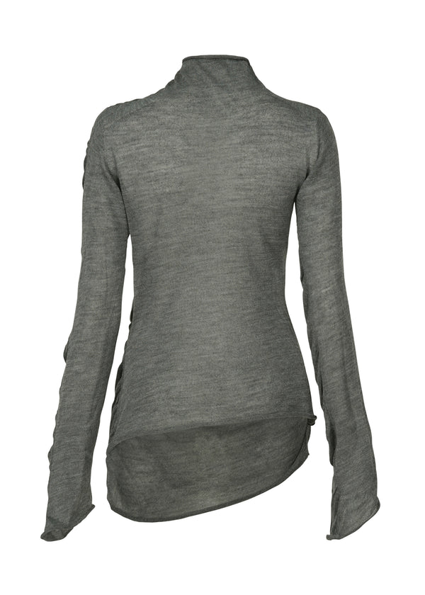 AMBIGUOUS WOOL Top Dew Grey