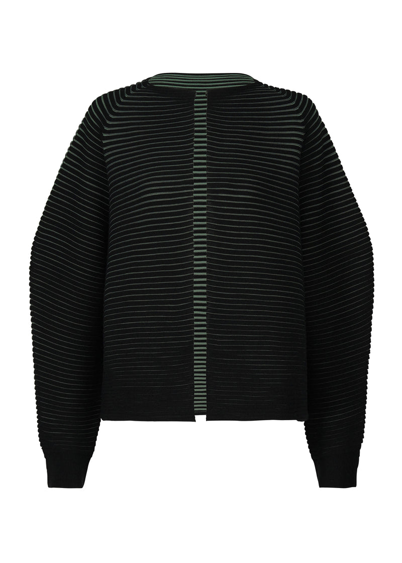 CIRCLE KNIT Cardigan Black-Hued