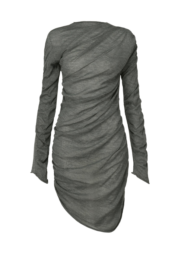 AMBIGUOUS WOOL Tunic Dew Grey