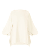 SQUARE RIB AP Tunic Frost White