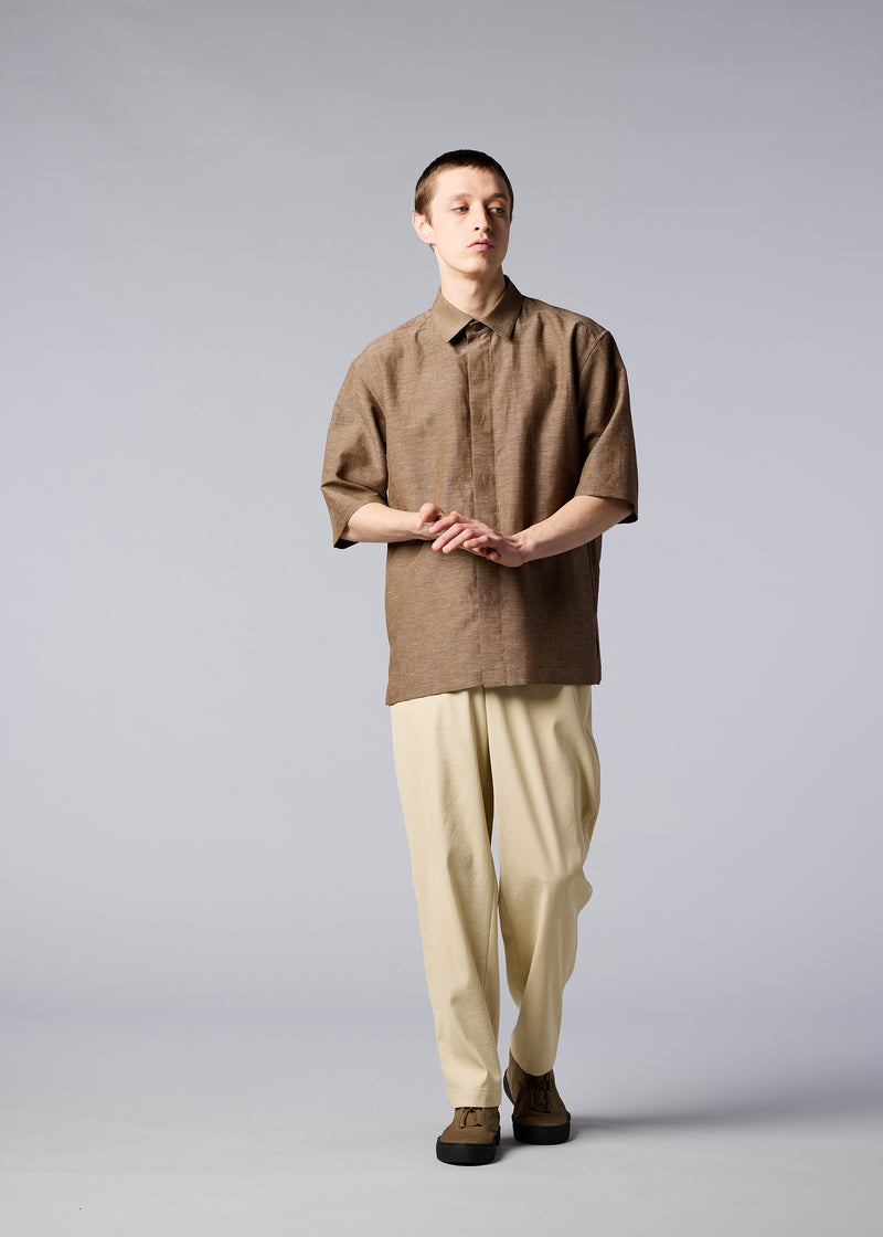 HYBRID SHIRT Shirt Brown