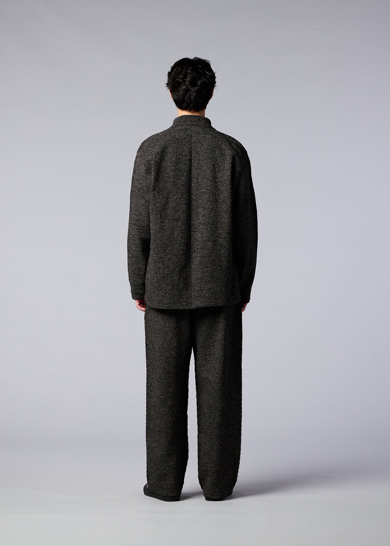 HYBRID WASHI KNIT Trousers Brown