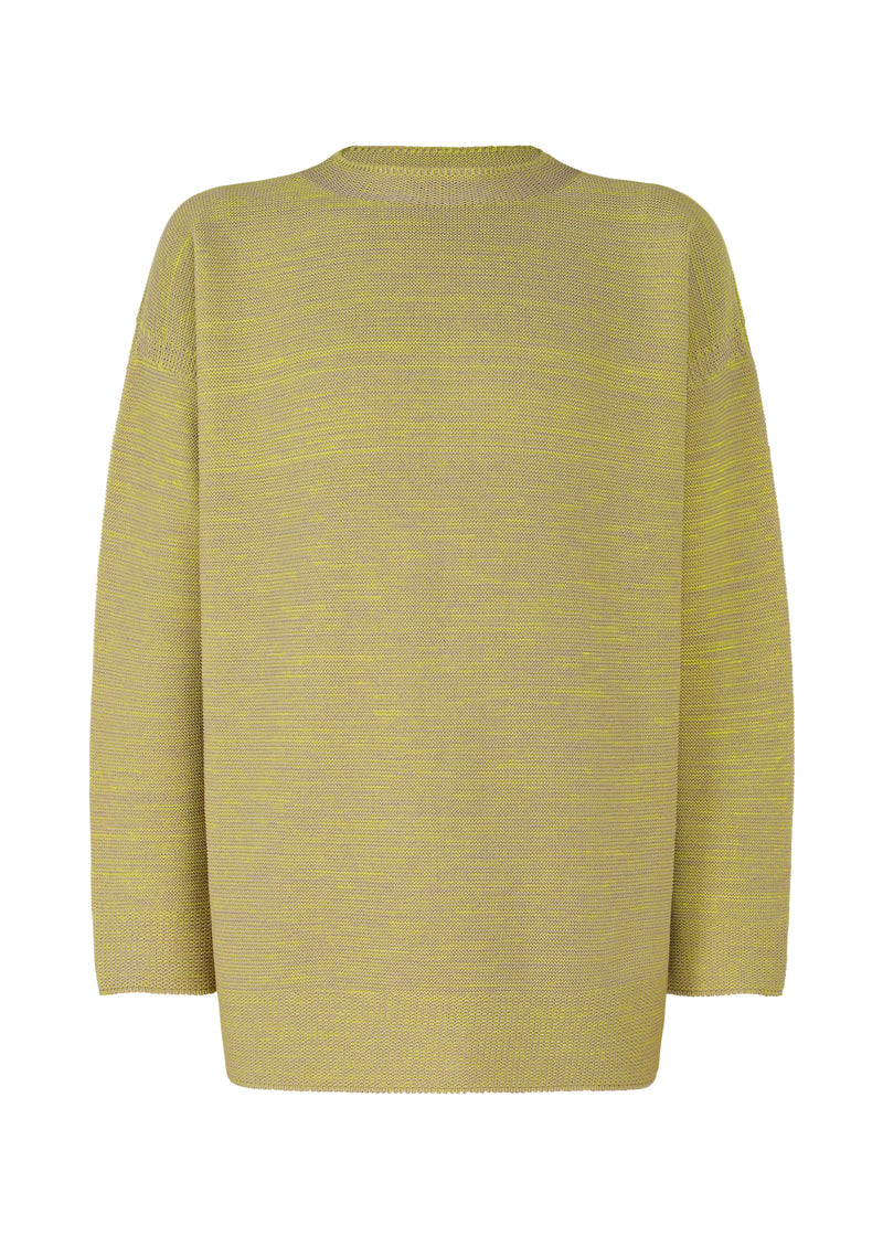 SEAMLESS WASHI KNIT Top Yellow